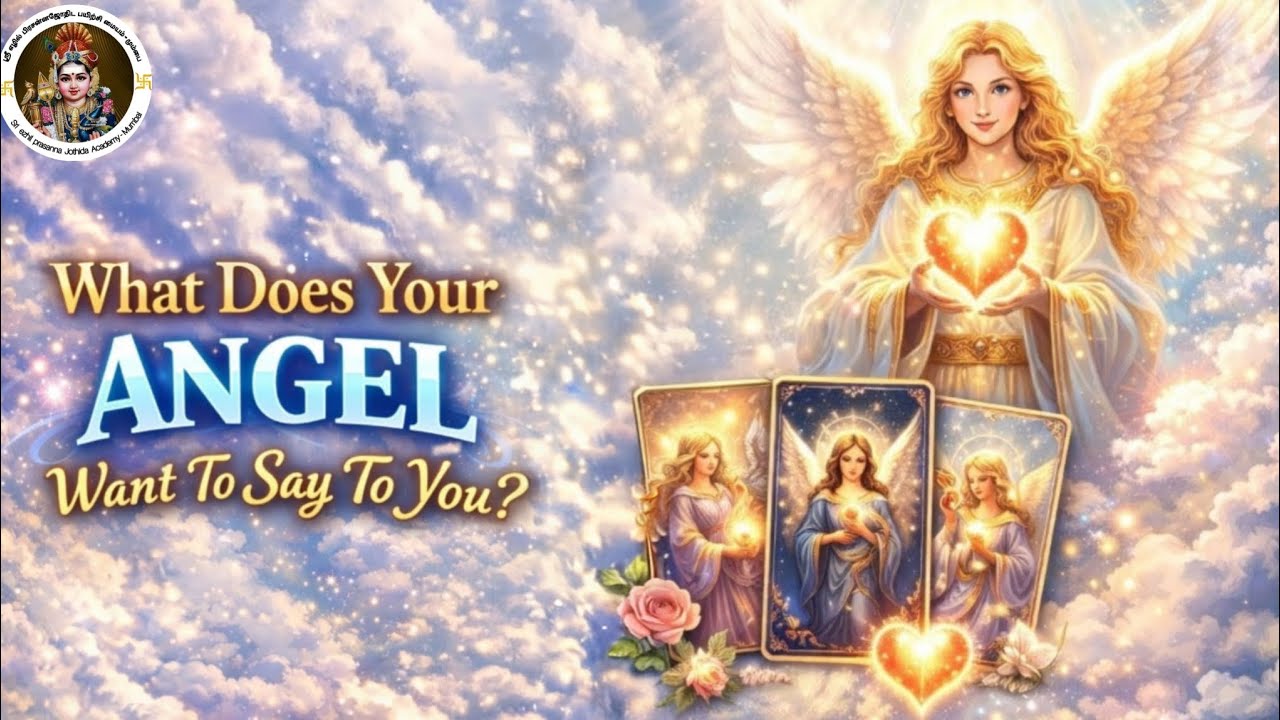 Your Angel's Guidance For you | உங்களுக்கு தேவதை என்ன சொல்கிறது என்று பார்ப்போம் #tarot #tamil