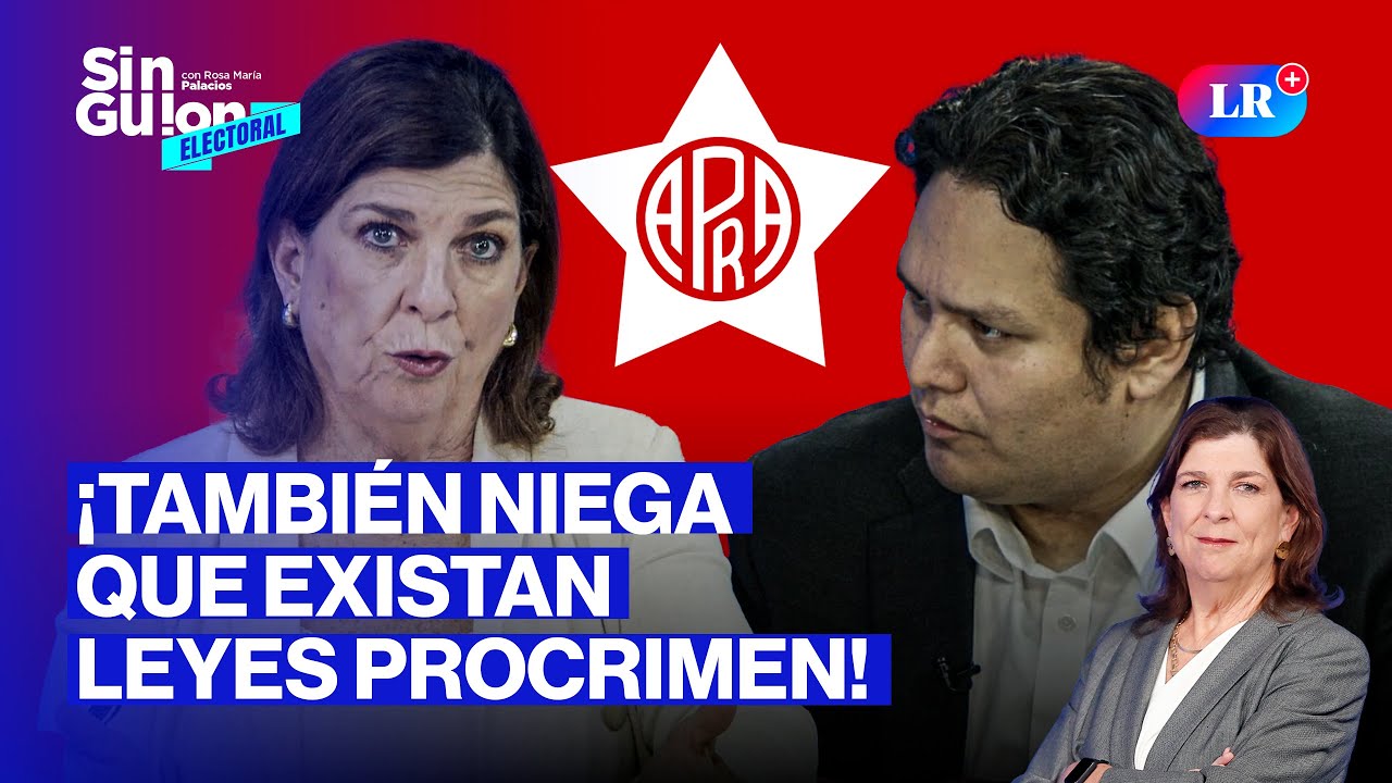 ROSA MARÍA PALACIOS ENTREVISTA A CANDIDATO APRISTA ENRIQUE VALDERRAMA | SIN GUION