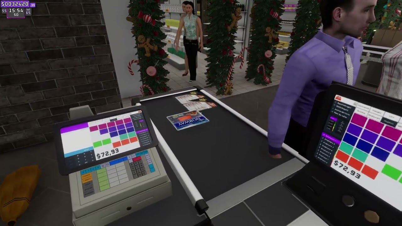 supermarket poświąteczne zakupy i sklep na półkach biedny ale się ludzie żucili,link do dc w opisie.