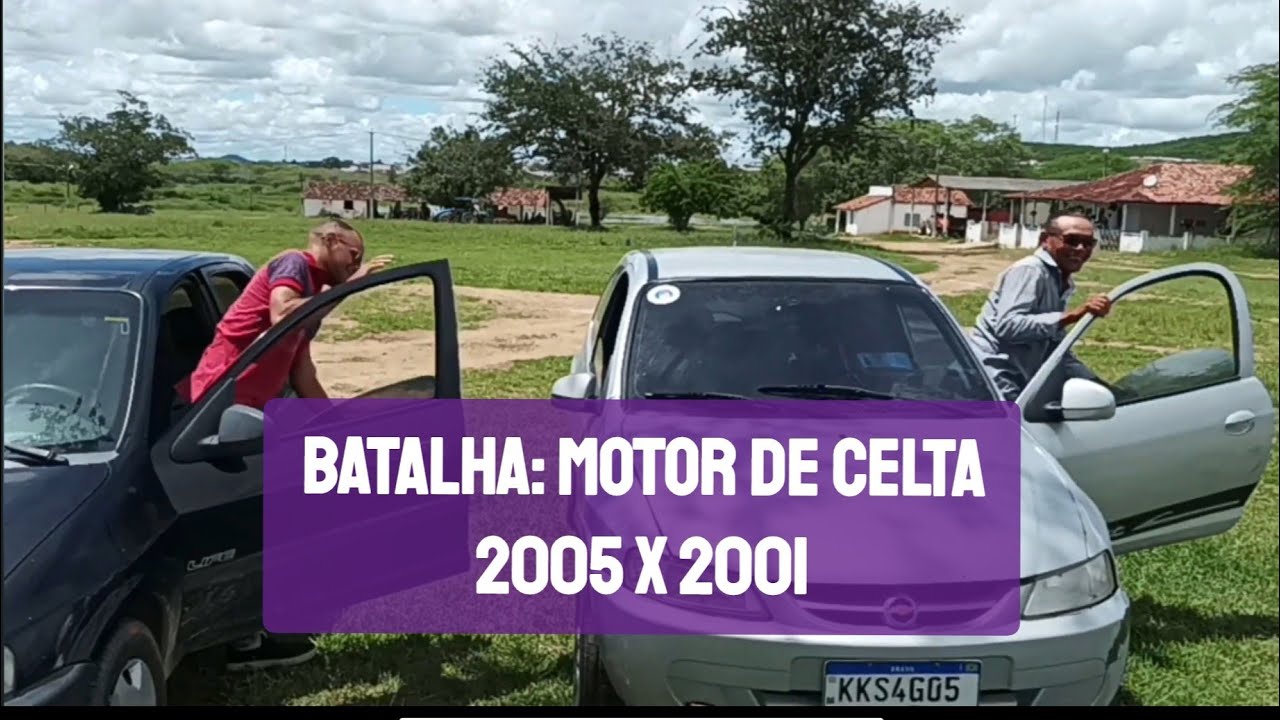 MOTOR DO CELTA 2005 x CELTA 2001, QUAL O MELHOR? - Opinião do dono e as diferenças entre eles
