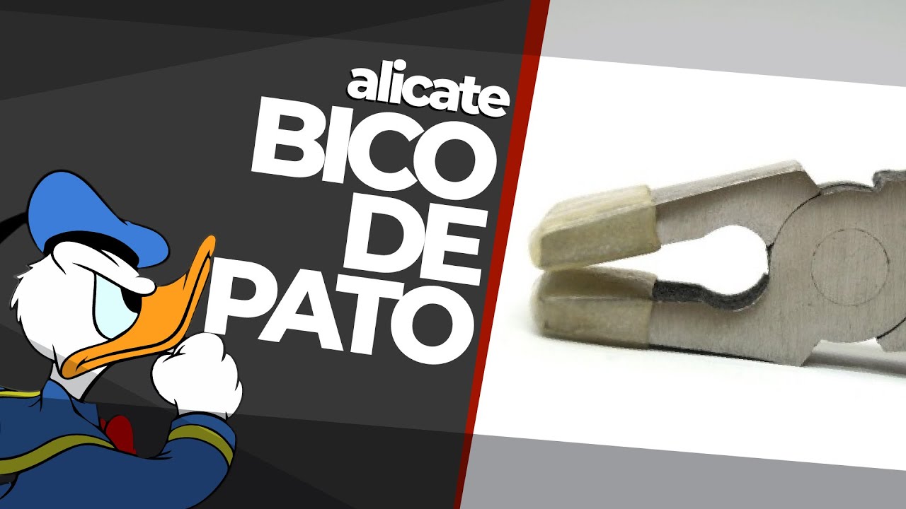 Alicate Bico de Pato  - Pra que serve? || EVANDRO DAMASCENO