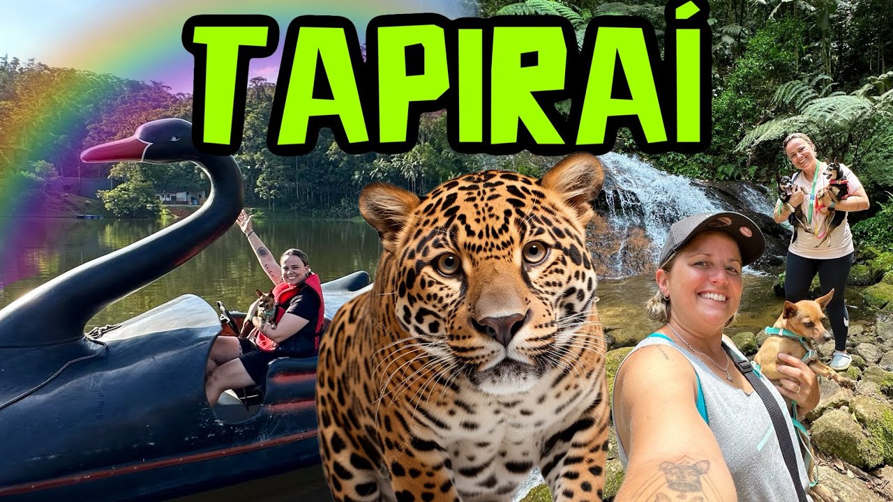 PINSCHERS AVENTUREIROS EM TAPIRAÍ - SP| vlog |dicas de viagem | hotel pet friendly | viagem com cães