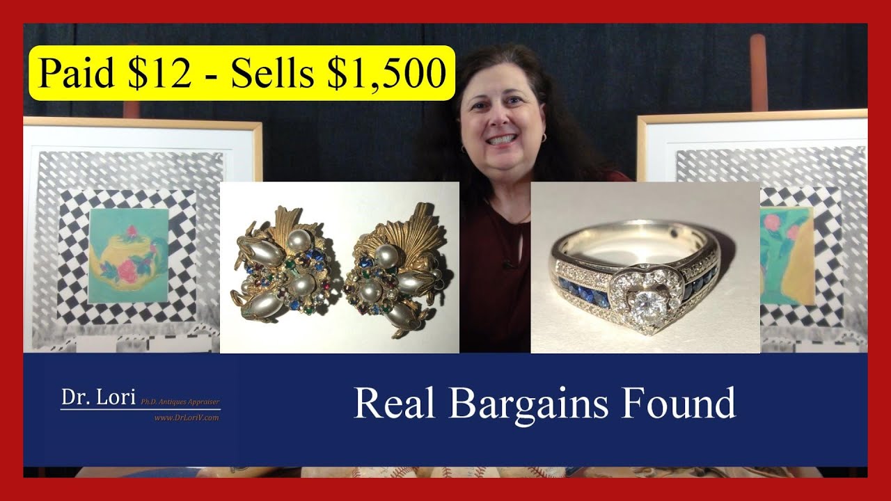 Real Bargains Found in Goodwill Jewelry Jar | Costume Jewelry, Pearls, Silver, Turquoise - Dr. Lori