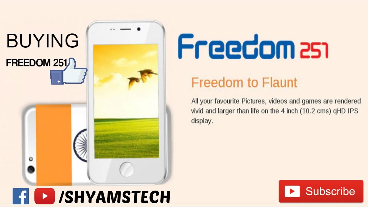 BUYING "FREEDOM 251" | RS.251 | SHYAMSTECH | -MoveOn