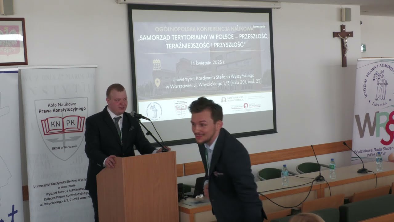 Konferencja  "Samorząd terytorialny w Polsce - przeszłość, teraźniejszość i przyszłość cz. 1