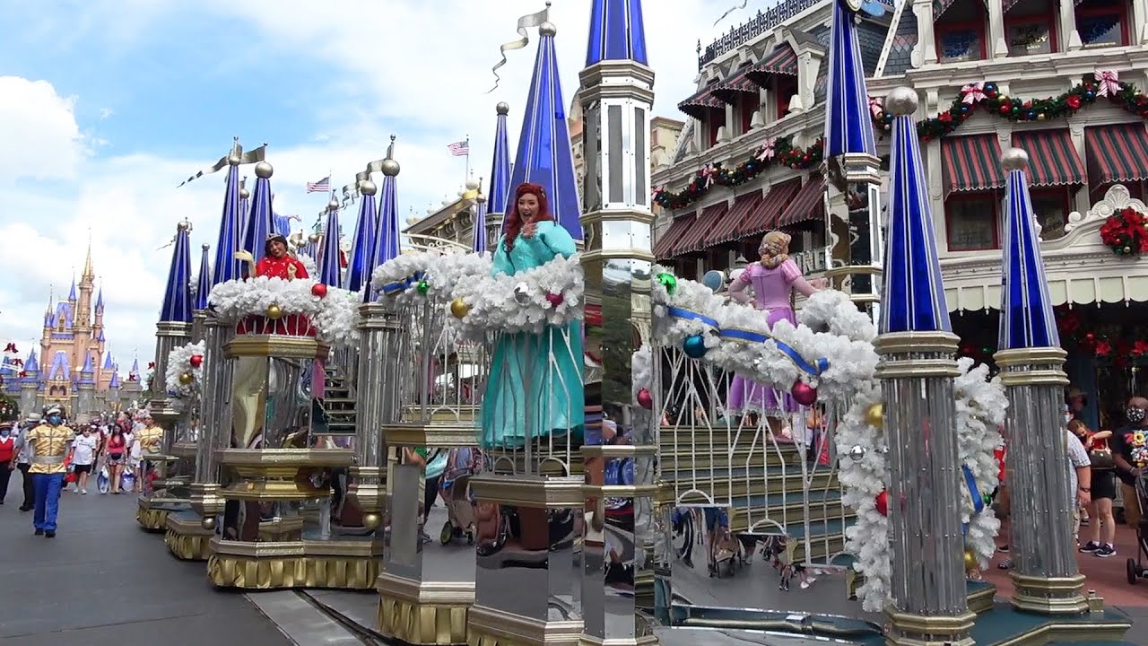 A Royal Christmas Processional at Magic Kingdom, Walt Disney World Holidays 2020, Multi Angle