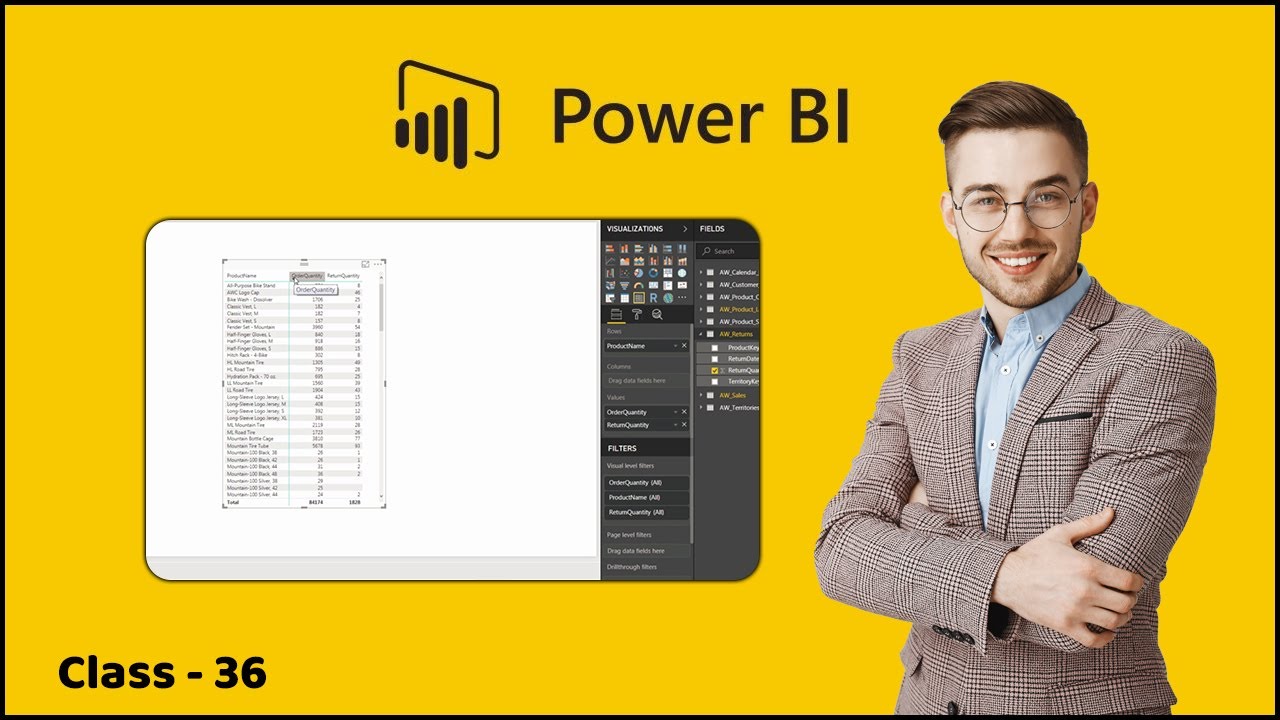 4.10 Connecting Multiple Data Tables | Relationships & Data Models | Learn Power BI 2022