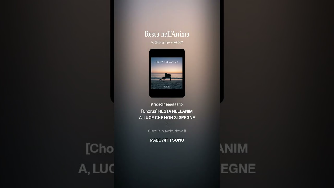 Resta nell'Anima