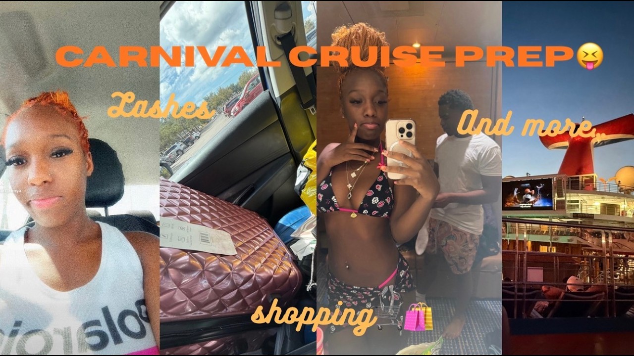 Prep With Me for a 6 day cruise!! | CARNIVAL CRUISE | LIIFEWITHKENYA