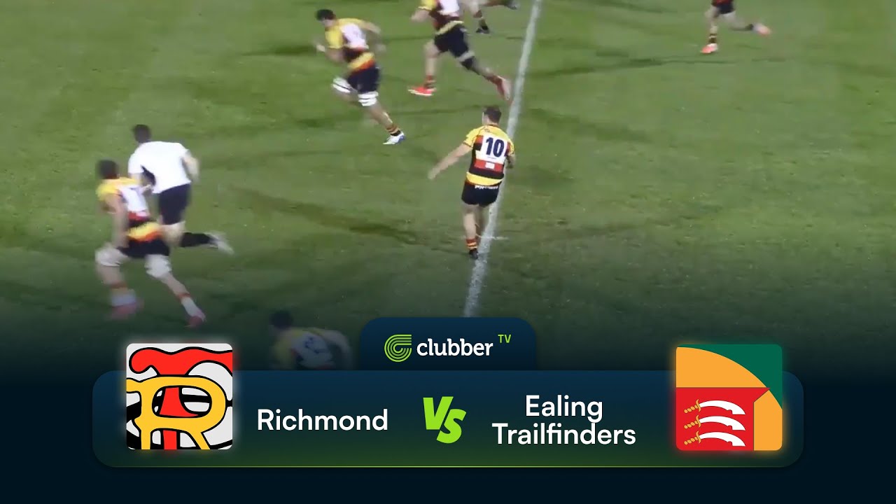Richmond VS Ealing Trailfinders | Champ Rugby | 17/10/2025