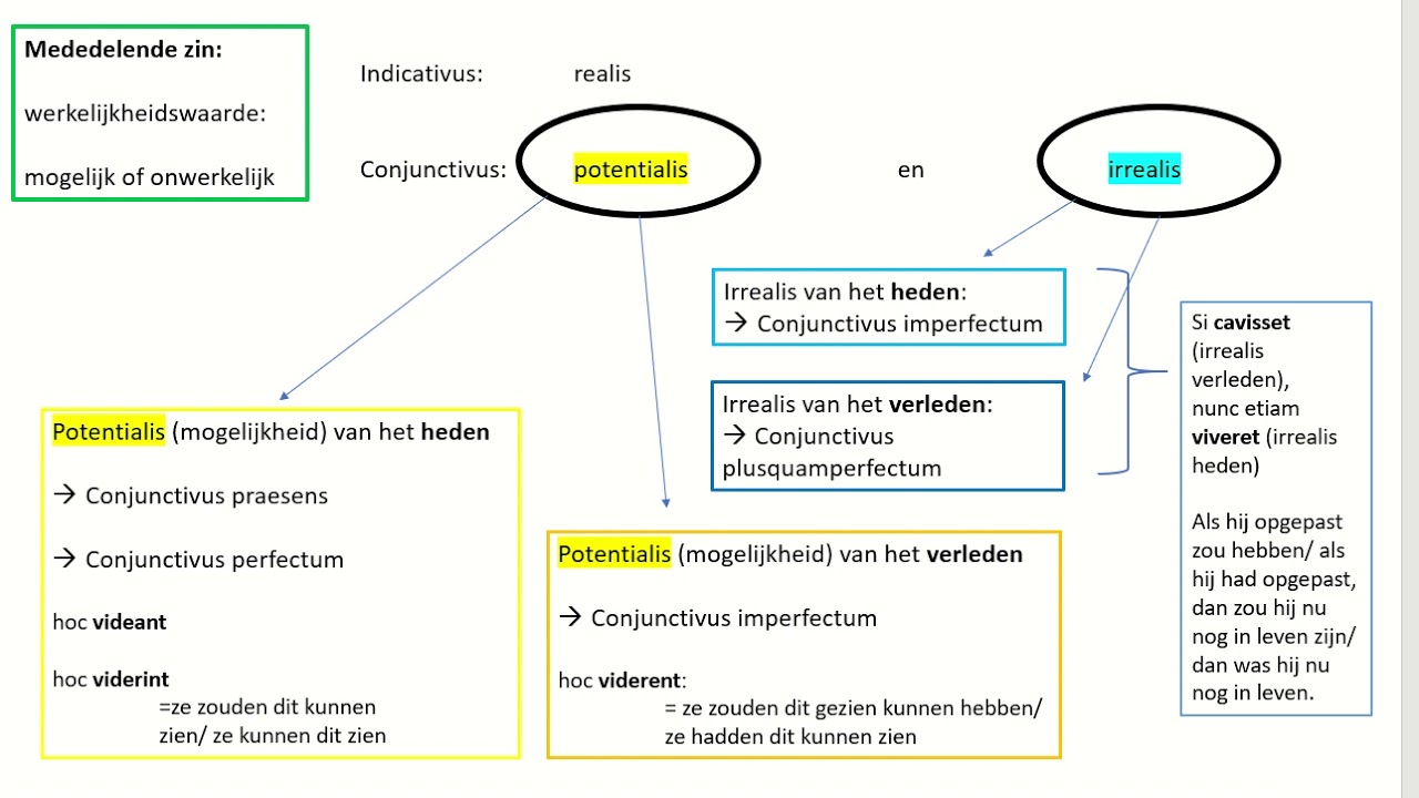Conjunctivus in de hoofdzin uitleg