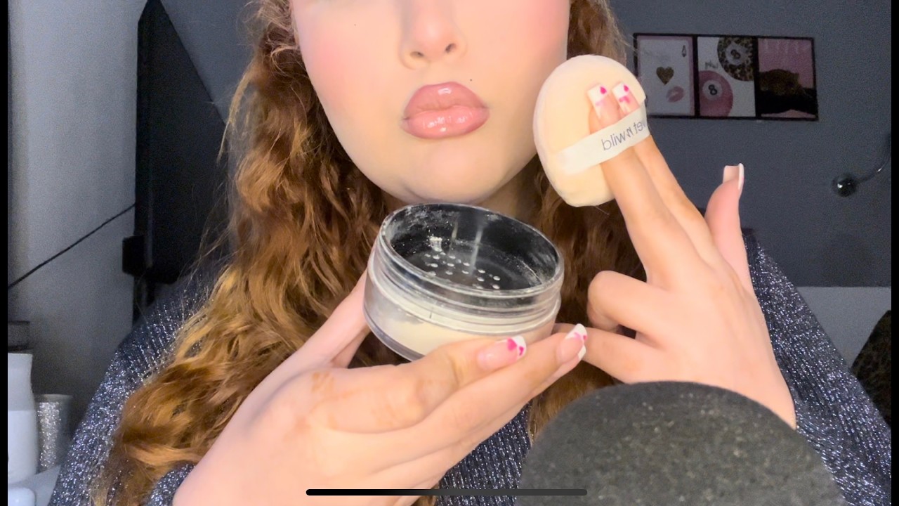 ASMR | Get Ready With Me 💄 (Whisper Rambling + Makeup Sounds)