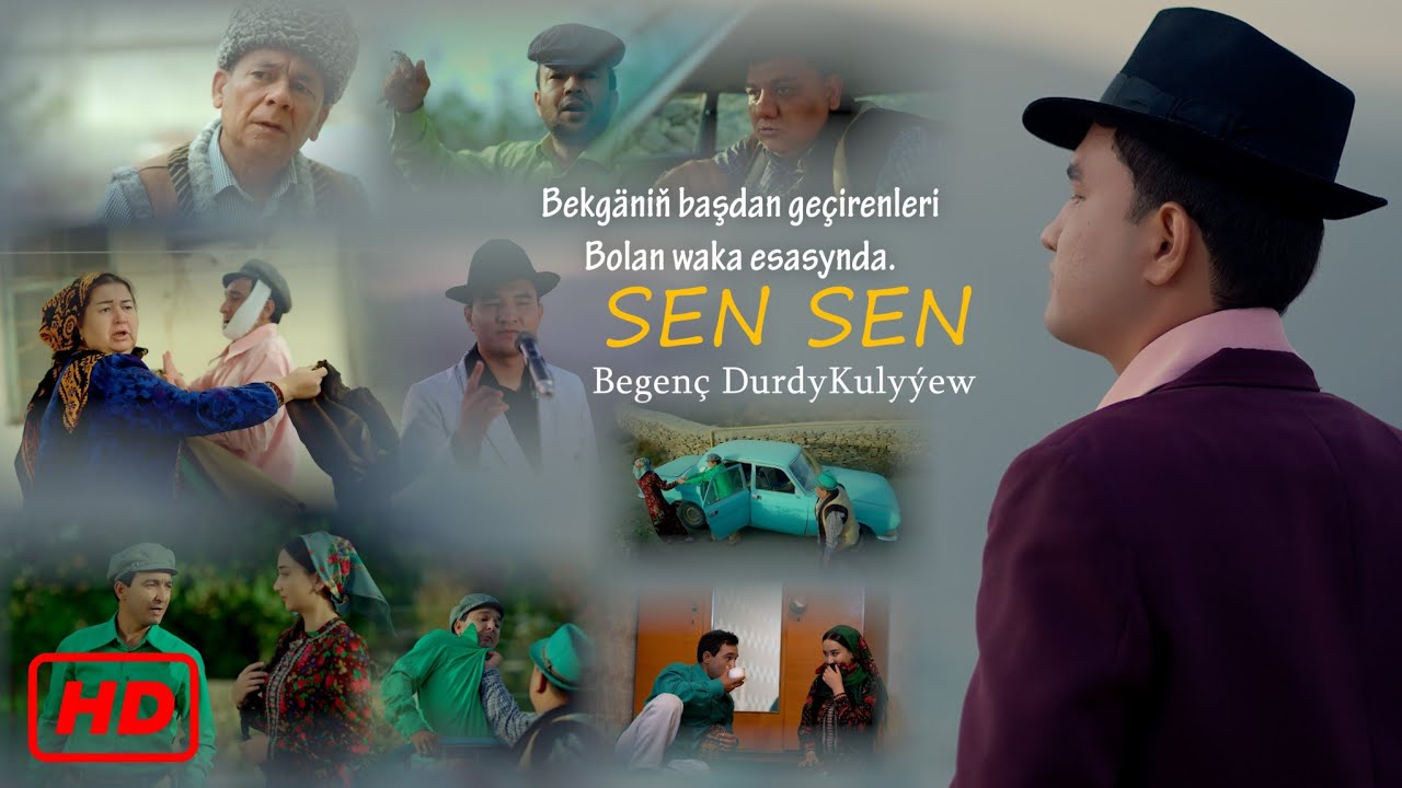 Begenç Durdykulyýew Sen Sen ( Bolan Waka Esasynda Degishme Gysga Film 2024 )