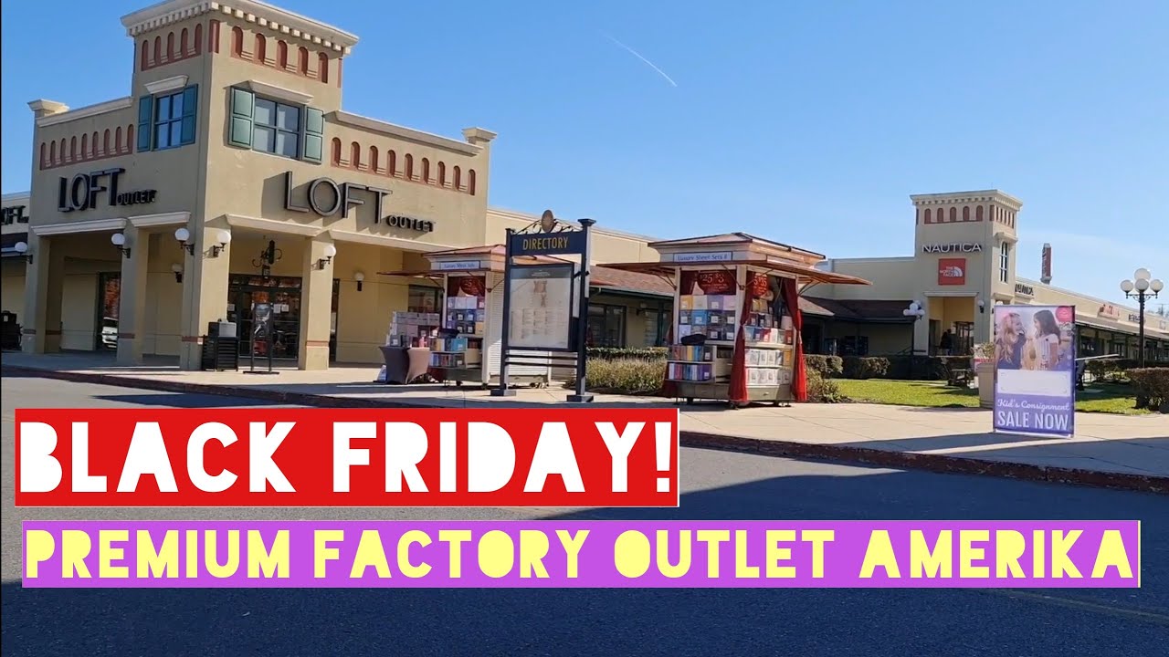 Black Friday! Jalan-Jalan ke Premium Factory Outlet di Amerika
