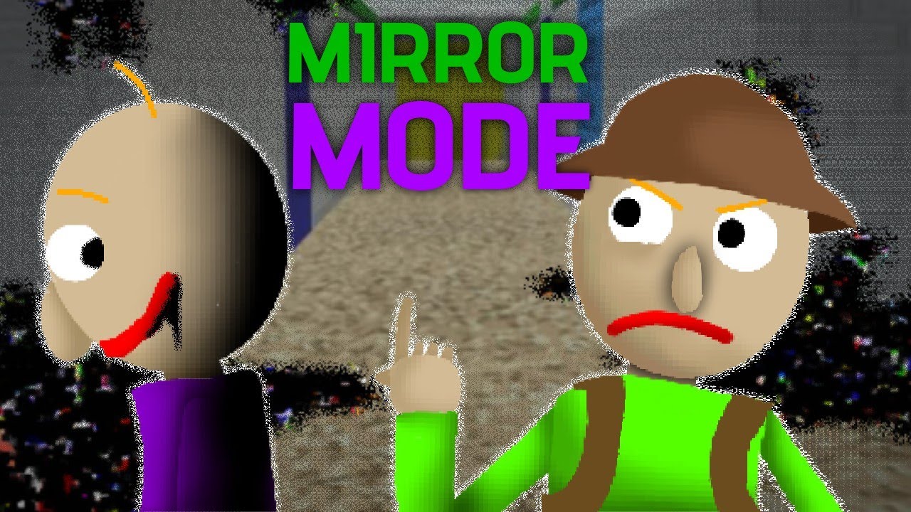 MIRROR MODE // FNF x LWP x Indie Games // Storyline 1:Baldi's Basics (concept)