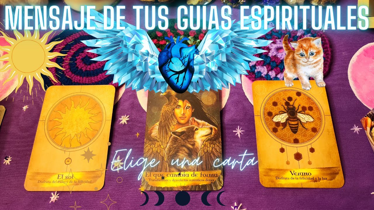 MENSAJE ESPECIAL de tus Guías Espirituales🧿💙Tarot interactivo🦋Elige una carta