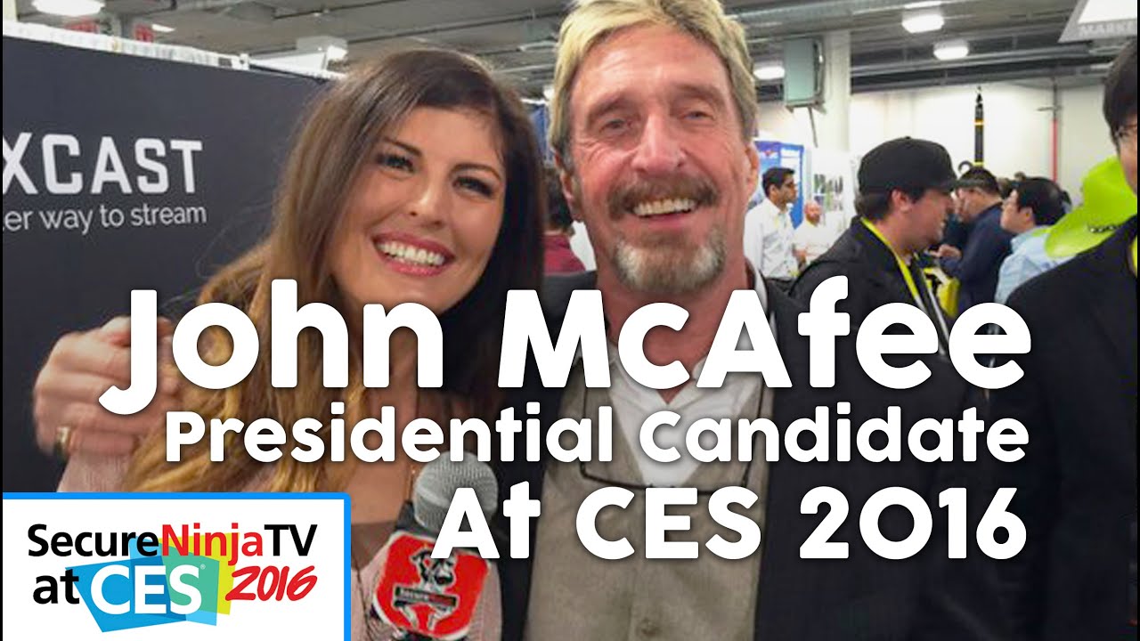 A Talk With Presidential Candidate John McAfee at CES 2016