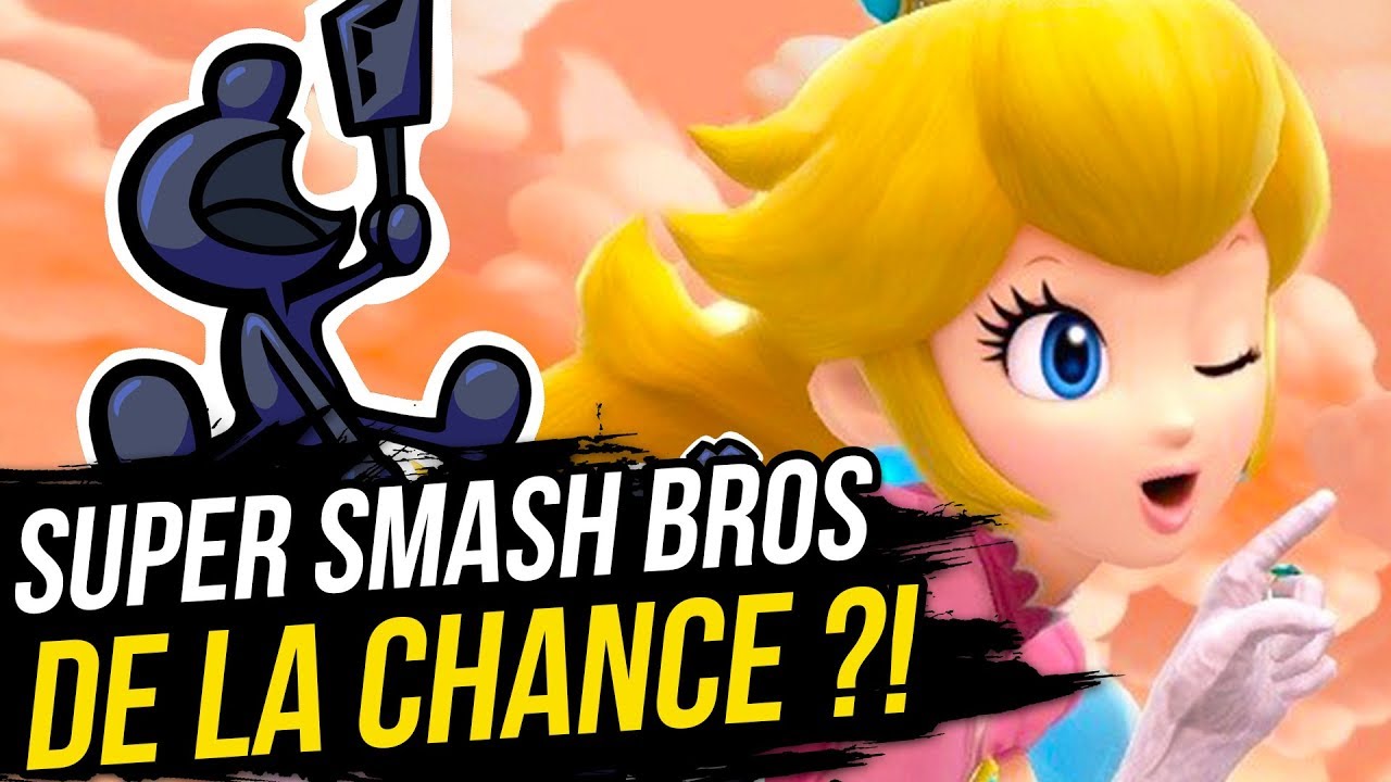 De la CHANCE dans SUPER SMASH BROS ?!