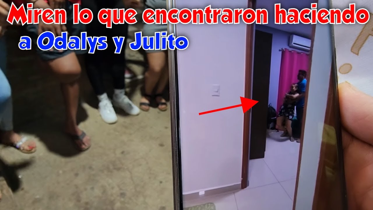 Odalys también anda con el Julito. Que gran ahuevada le dio Julio a Bessy frente a todos. Parte 25