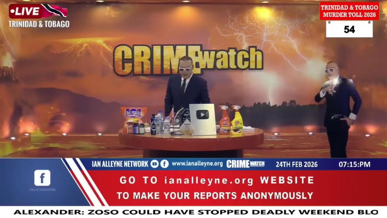 RE-BROADCAST TUESDAY 24TH FEBRUARY 2026 - CRIME WATCH LIVE