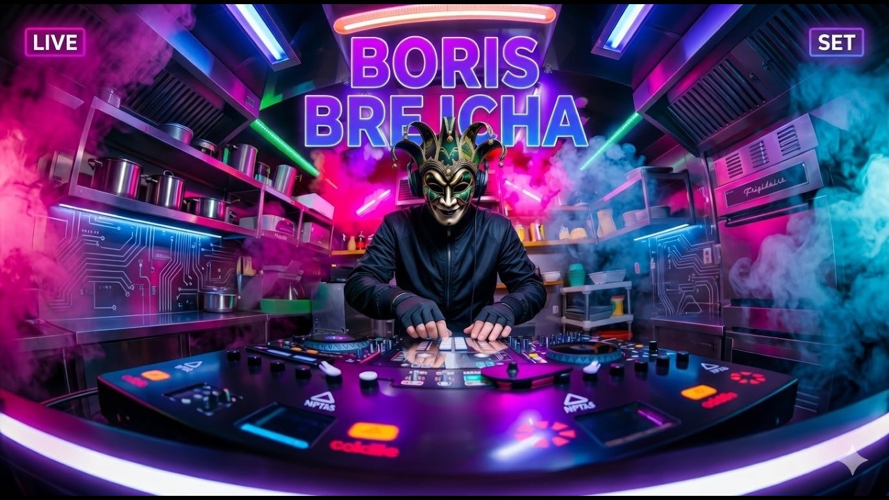 Boris Brejcha — Dark Hi-Tech Minimal Techno Live Journey 2026 ⚡