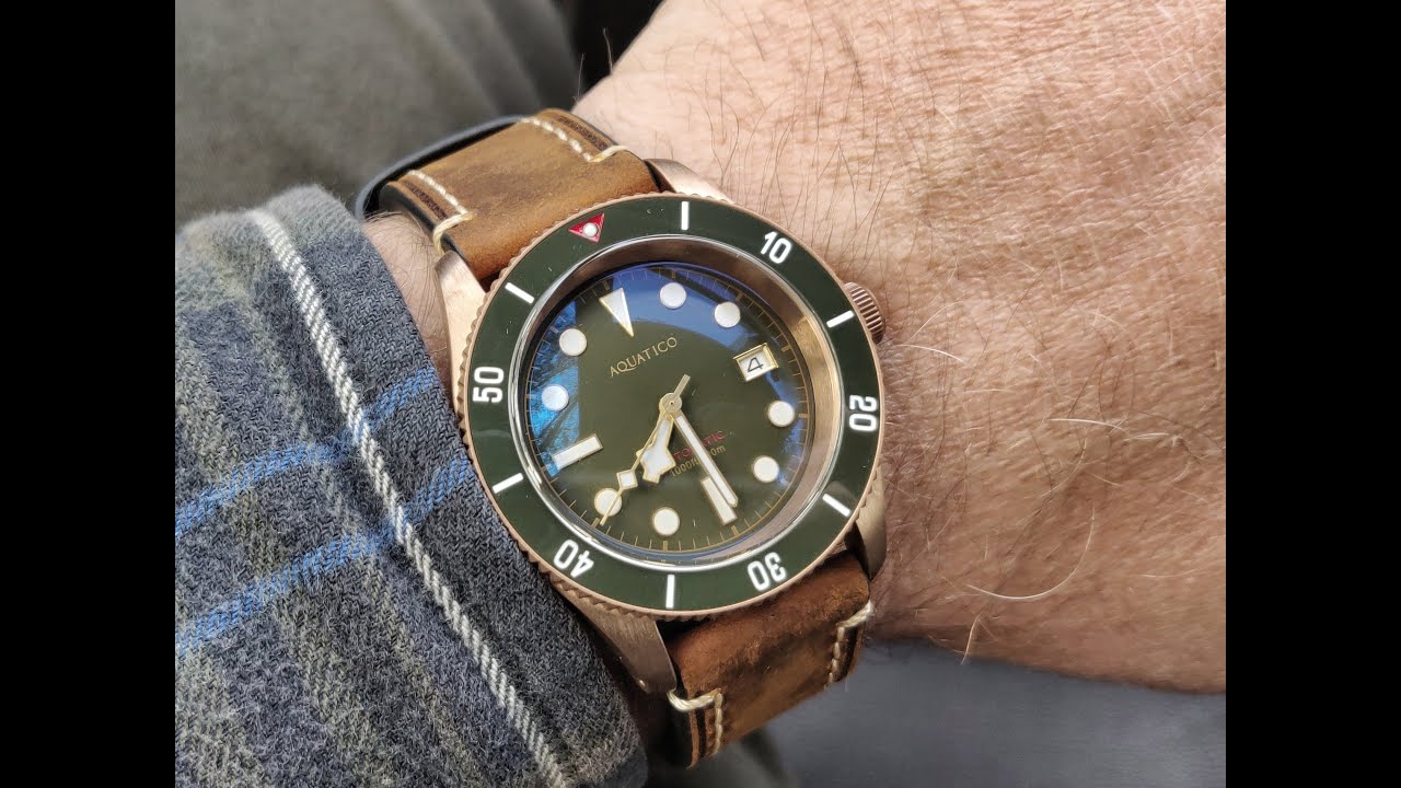 Бронзовые часы Aquatico / Aquatico bronze sea star