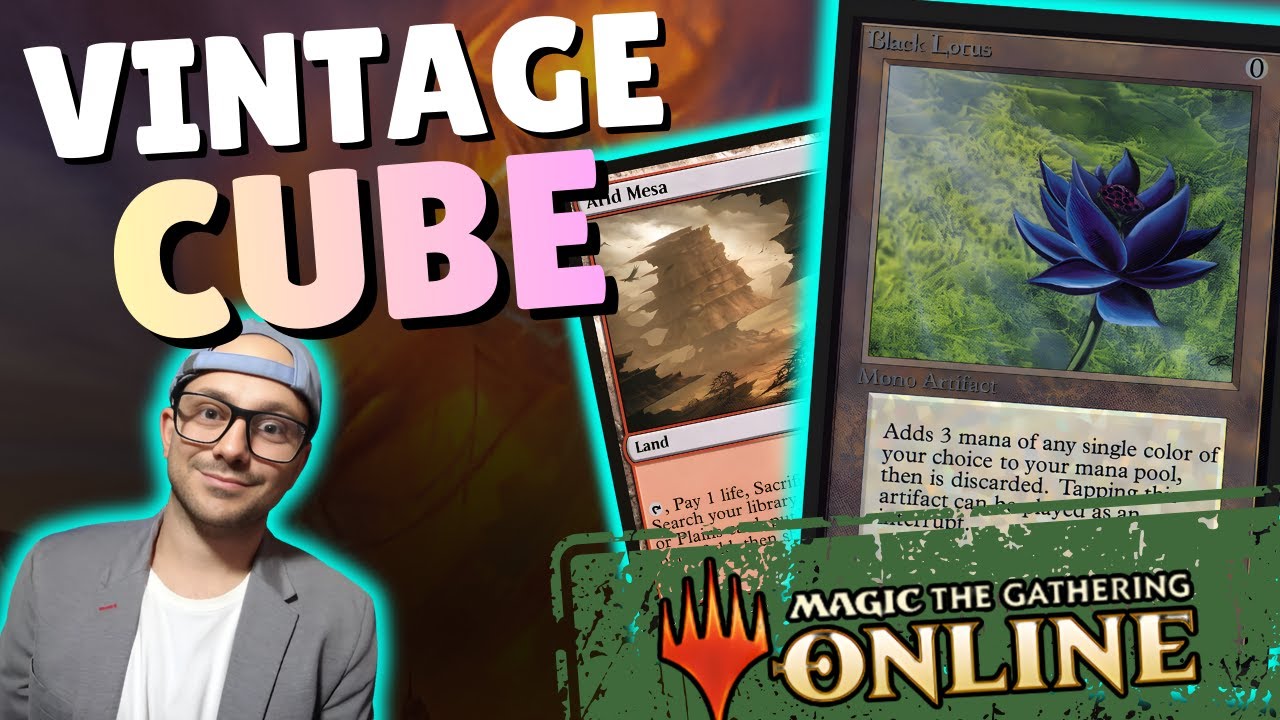 Сможет ли игрок, создающий карты для арены, выжить в винтажном кубе? | MTGO