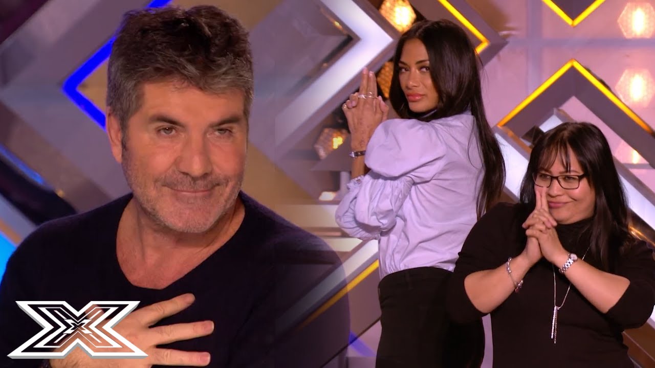 SIMON COWELL Feels Like JAMES BOND With His BOND GIRLS | X Factor Global