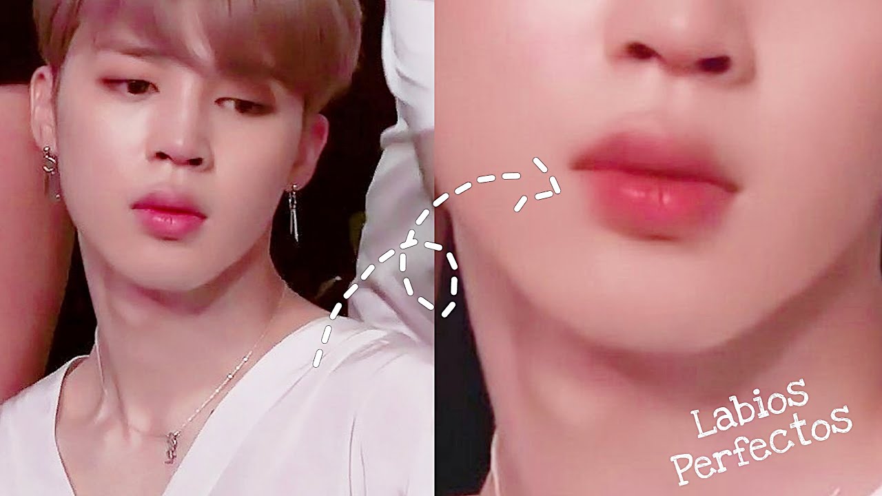 INCREÍBLE TRUCO PARA TENER LOS LABIOS COMO JIMIN DE BTS
