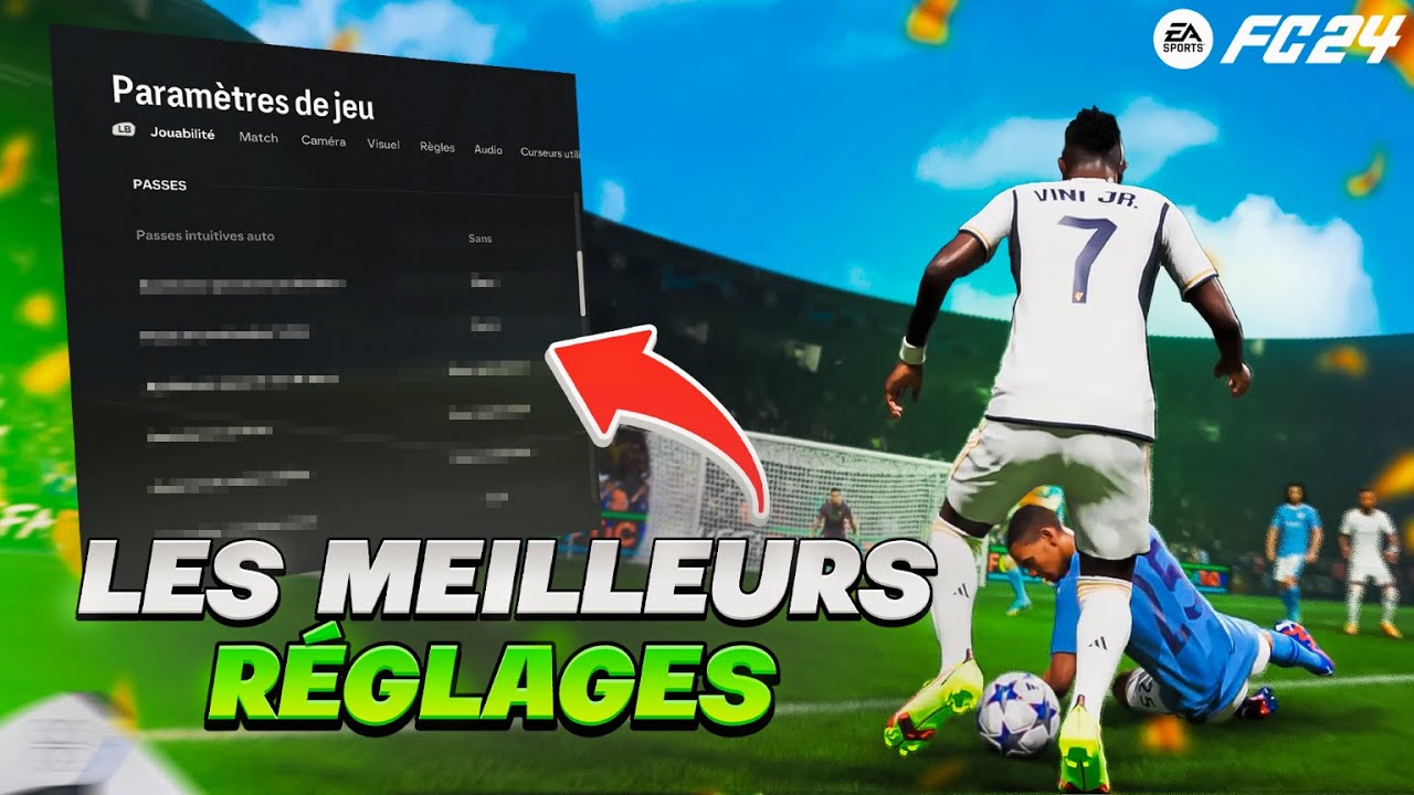 TUTO EAFC24 - Les meilleurs paramètres (Caméra, Manette, Assistances)