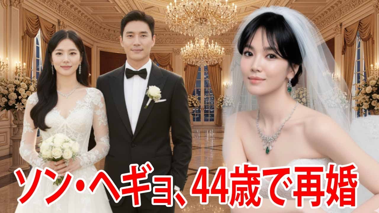 衝撃発表：ソン・ヘギョ、44歳で再婚を正式発表――花婿の正体に世間が騒然