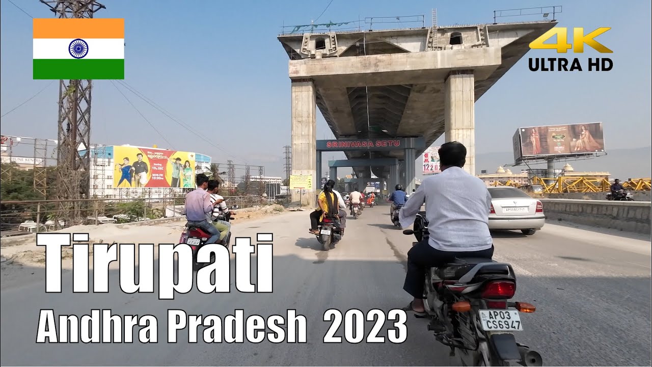【India Drive 4K】Tirupati Andhra Pradesh 2023