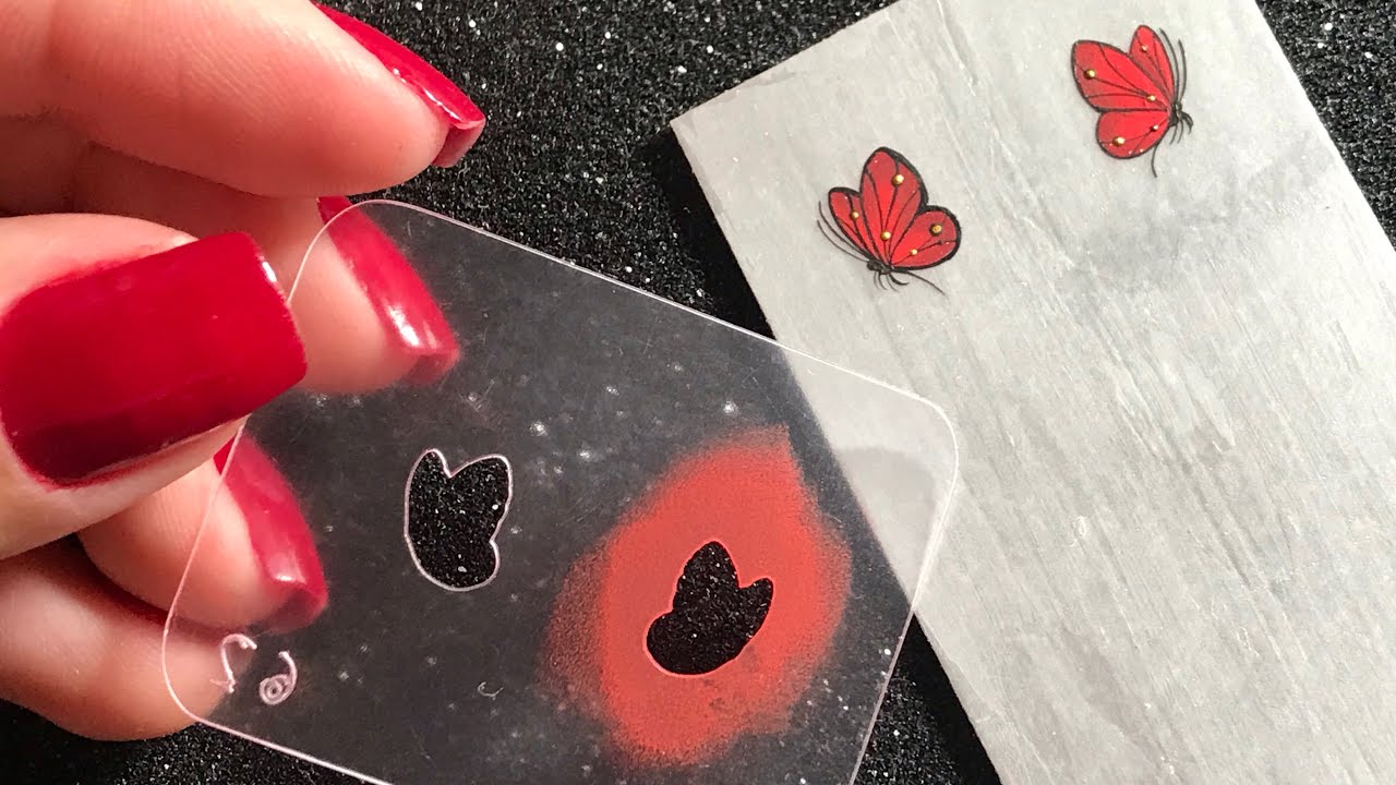 BORBOLETA usando MOLDE VAZADO de R$1,00 real