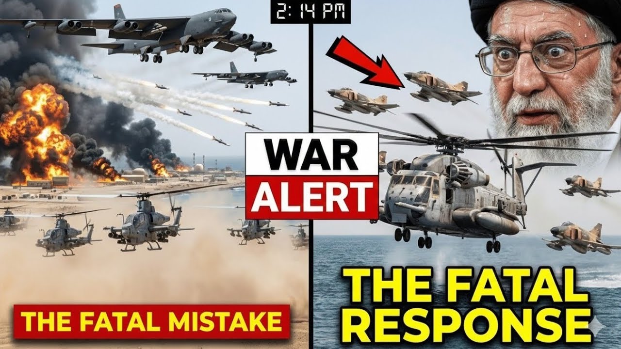 2:14 PM - Iran Intercepted 8 US Marines - 19 Minutes Later Tehran Lost 11 Military Bases