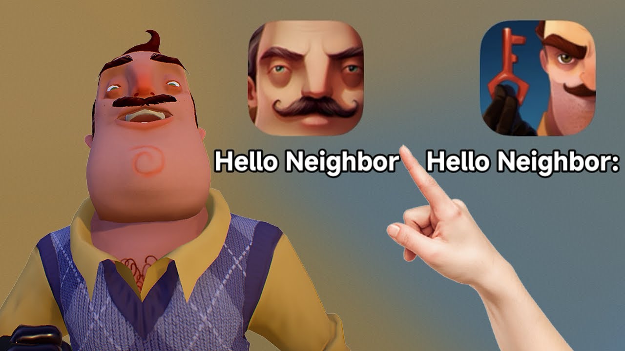 Все игры Hello Neighbor для Android в формате APK: Hello Neighbor, Hello Neighbor Nicky's Diaries.