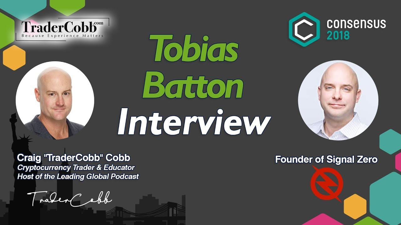 TraderCobb Interviews Tobias Batton @ Consensus Blockchain Week - New York