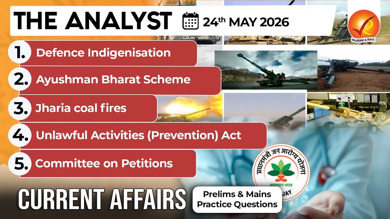 Current Affairs Today 24 May 2026 I UPSC Daily Current Affairs I The Hindu Analysis I The Analyst