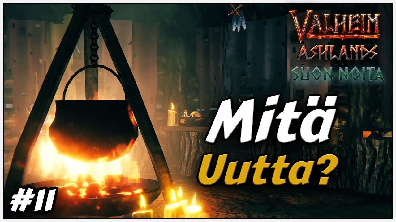 Nyt tarkastelussa uusi päivitys! Kauppias suolla! - Valheim  Ashlands Suomi - #11