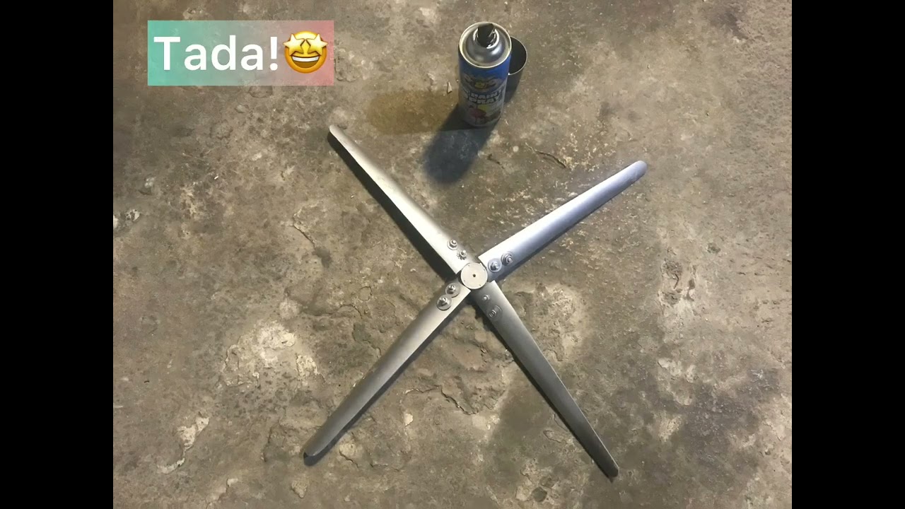 Turning An Old Microwave Oven Fan Motor Into a Wind Turbine Generator.