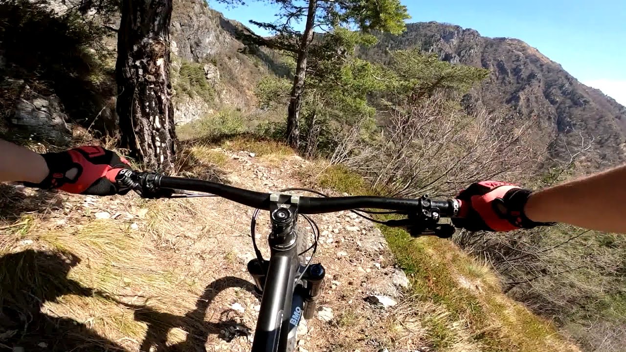 Sentiero 222 - Gardasee - Abfahrt vom Tremalzo