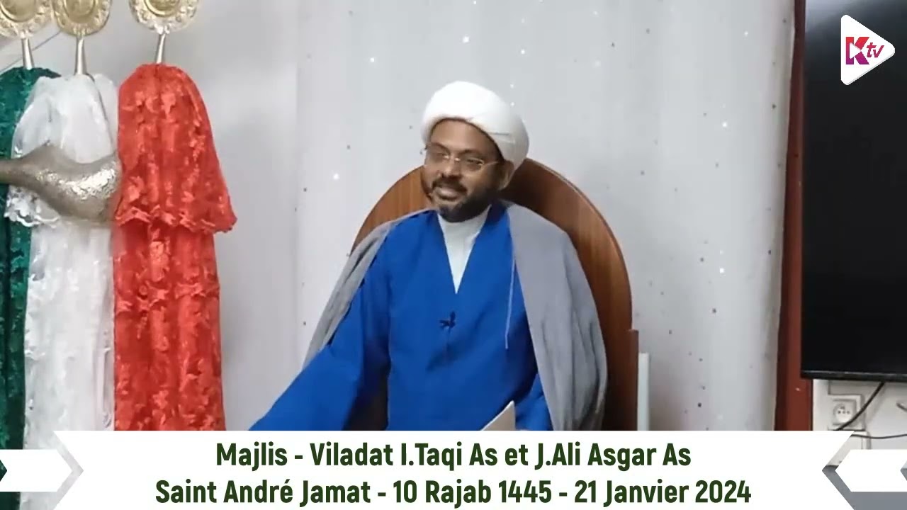 Run Est - Viladat Imam Taqi As Janabé Ali Asgar As - 10Rajab1445 - 21012024 - Majlis