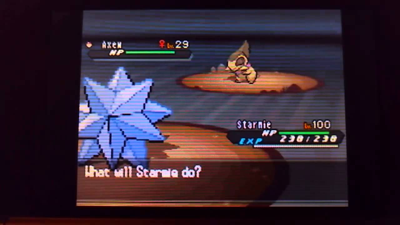 (Live) Shiny Axew - Pokemon Black Version 2 (7,669 REs)