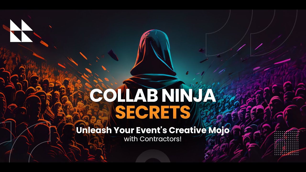Collab Ninja Secrets -Express your event's creative mojo with contractors through Graphic Design
