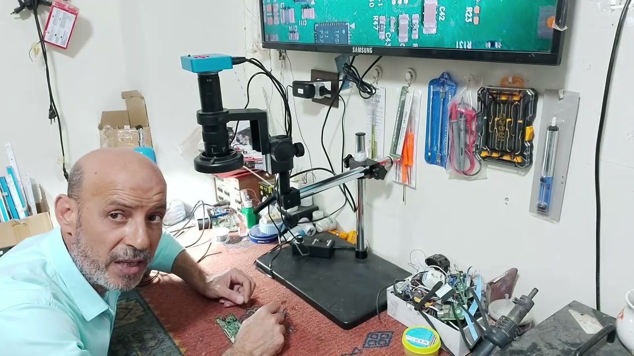 مشكلة وجهتني في الميكروسكوب الجديد 🆕