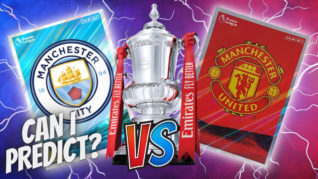 Can I predict the 2024 FA CUP FINAL using these packs!? MAN CITY vs MAN UNITED!