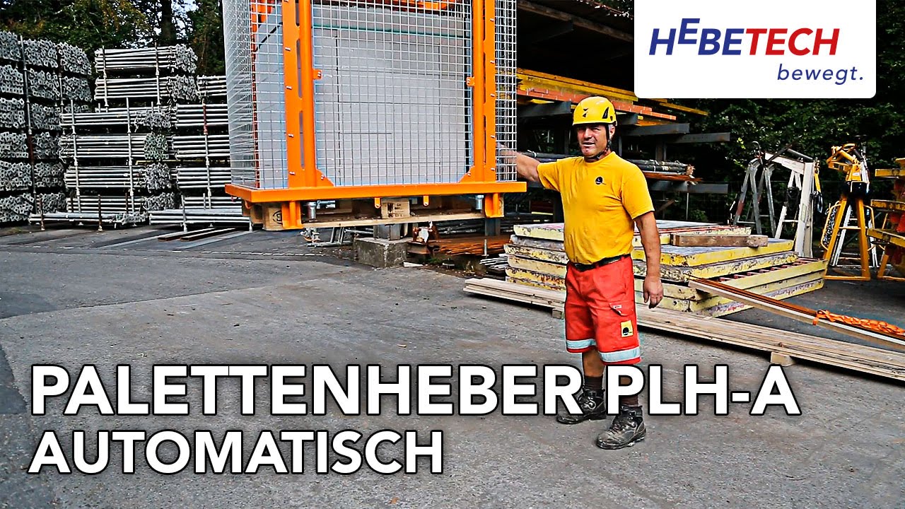 Palettenheber PLH-A mit automatischer Verriegelung