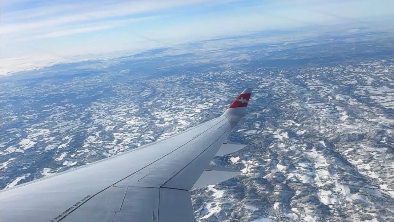 Swiss 1017 Takeoff from Düsseldorf (DUS) 