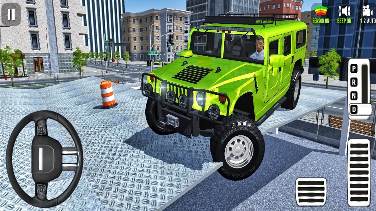 New Parking-School Game 2026 - City Parking 3D Hummer Driver! Car Game - Best Android Gameplay