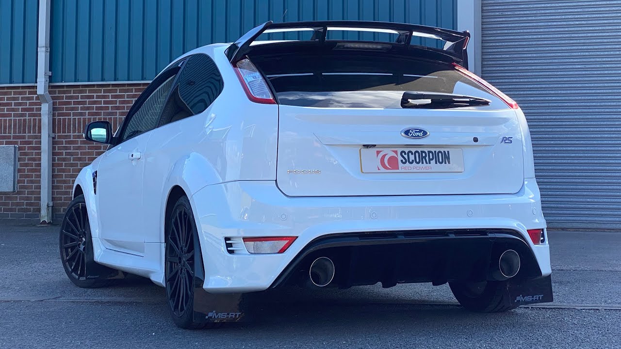 Focus RS MK2 Mongoose vs Scorpion exhaust teaser clip!