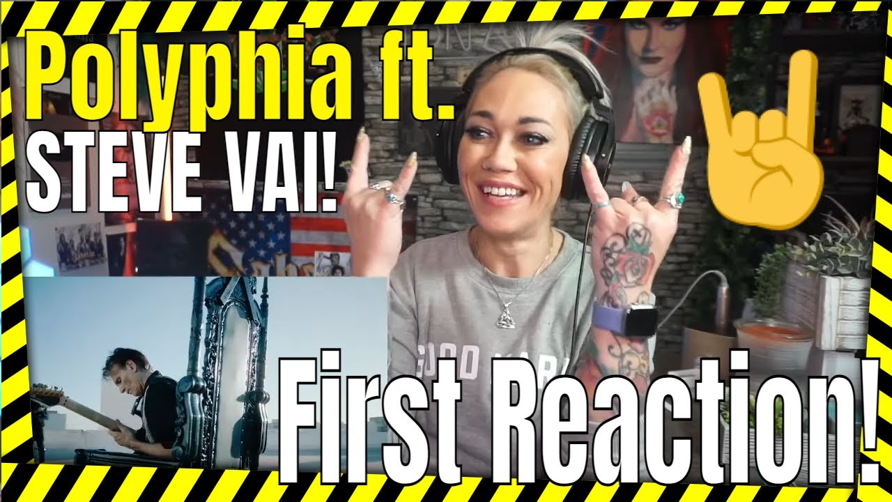 Polyphia Ego Death (ft Steve Vai) REACTION | First Reaction | Just Jen Reacts